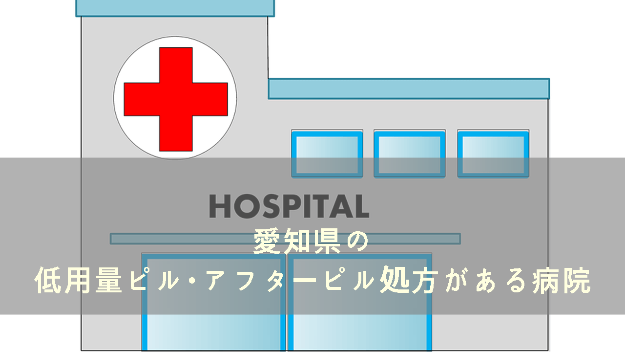 愛知県内でピル処方のある病院一覧
